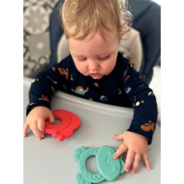 Hochet de dentition en bioplastique CHICCO, la grenouille