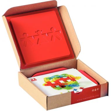 Boite de 24 fiches d'activités pour le jeu Tubulo transparent 71048
