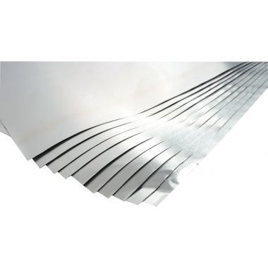 Pochette 10 feuilles métal repousser aluminium format 40 x 30 cm