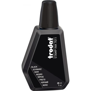 Trodat - Flacon d'encre tampon coloris noir - B170111