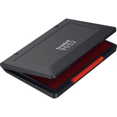 Tampon réencrable format 11 x 7 cm coloris rouge