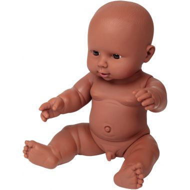 Poupée garçon africain 30 cm
