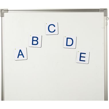 Lettres magnétiques capitales, grand format