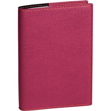 Agenda semainier Club 10x15cm framboise