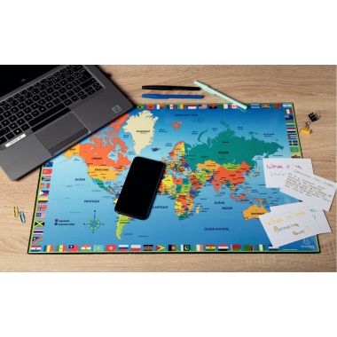 Sous-mains 57,5x37,5cm monde