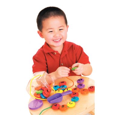 Set de laçage alphabet bonbons