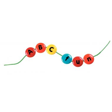 Set de laçage alphabet bonbons