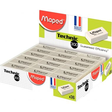 Boîte de 36 gommes Mini Technic