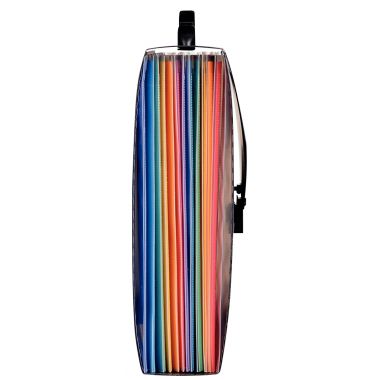 Valisette trieur RAINBOW CLASS en polypropylène, 12 compartiments