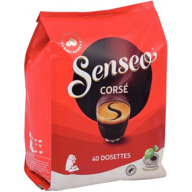 Sachet de 40 dosettes SENSEO corsé