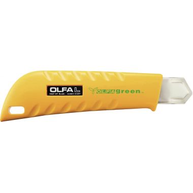 Cutter grand modèle OLFA GREEN L1 18 mm