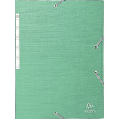 Chemise 3 rabats à élastiques en carte végétale TEKSTO, coloris assortis