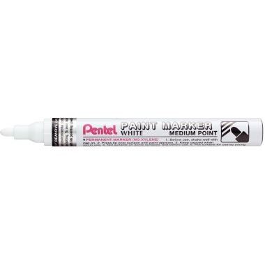 Marqueur peinture permanent moyenne blanc