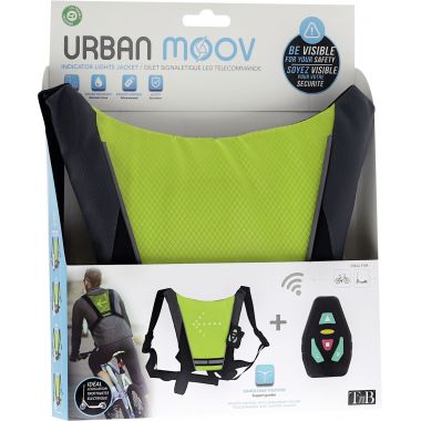 Gilet signalétique LED