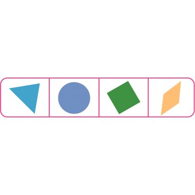 Lot de 4 perforateurs déco géométrique