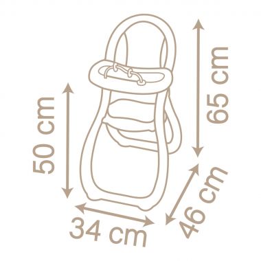 Chaise haute BABY NURSE