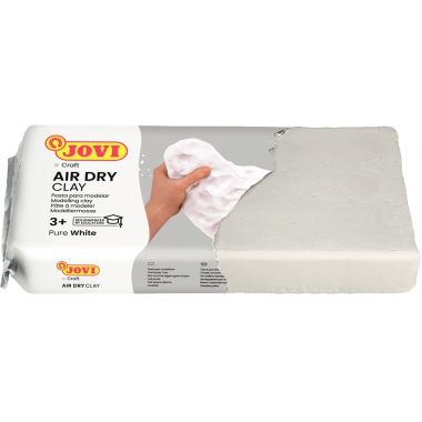 Pack de 9 pains de 500g de pâte autodurcissante coloris blanc