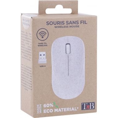 Souris sans fil T'NB en bioplastique