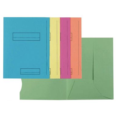Paquet de 50 chemises imprimées 2 rabats SUPER 210g, format 24x32 cm