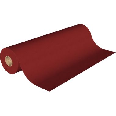Rouleau papier cadeau kraft rouge ligné dimension 50m x 0,70m