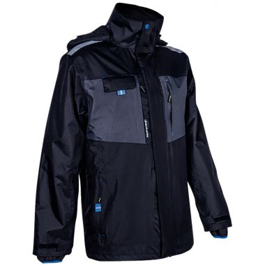 Parka WANI 3 en 1 noire taille XL