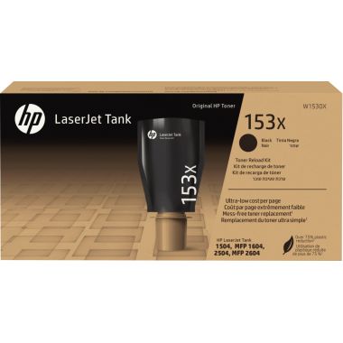 HP 153X kit de recharge de toner noir grande capacité authentique (W1530X)