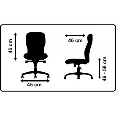 Siège opérateur Palermo noir