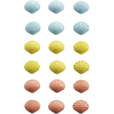 Boite de 54 coquillages + 8 cartes