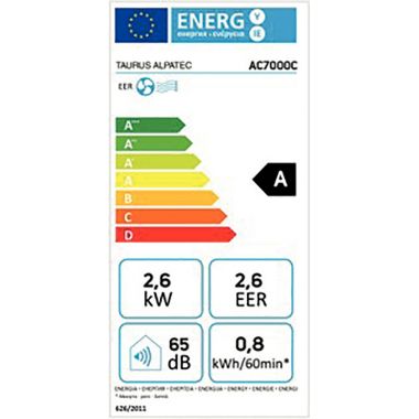 Alpatec - Climatiseur mobile réversible AC7000C - 956321000