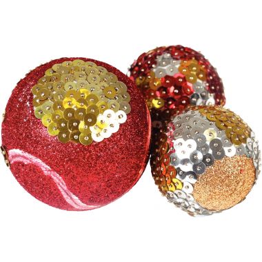 Lot de 5 boules en styropor, diamètre 10 cm