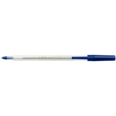 Stylo bille Round Stic bleu