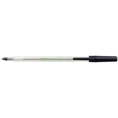 Stylo bille Round Stic noir
