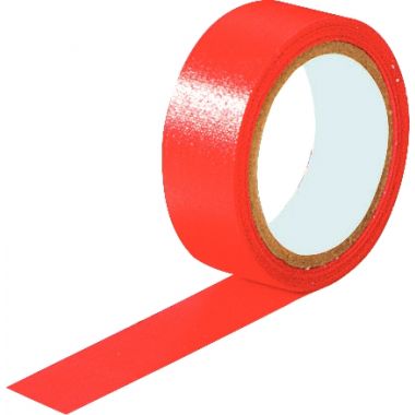 Rouleau adhésif toilé 19mmx2,7m coloris rouge- Pour tous travaux de réparation et reliure