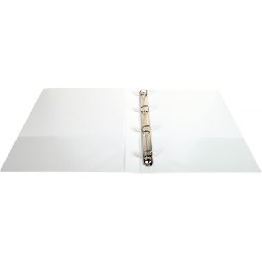 Classeur personnalisable KREACOVER format A4+, 4 anneaux diamètre 15 mm, blanc