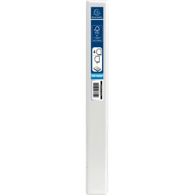 Classeur personnalisable KREACOVER format A4+, 4 anneaux diamètre 15 mm, blanc