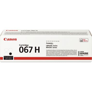 Canon 067H cartouche laser noir haute capacité authentique