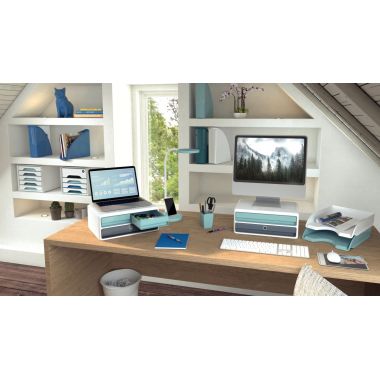 Lot de 5 corbeilles à courrier RIVIERA assorties