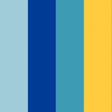 Multipot à crayons 4 compartiments BEEBLUE