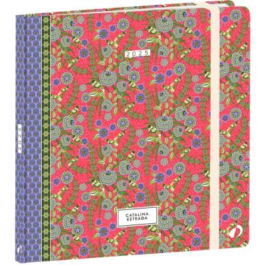 Agenda semainier Estrada 16x16cm poetique