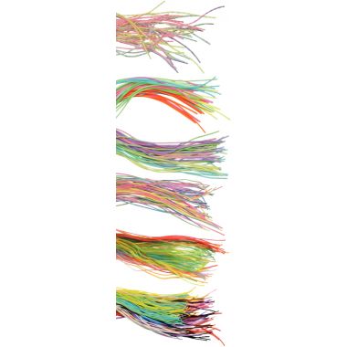 Sachet de 500 scoubidous coloris assortis
