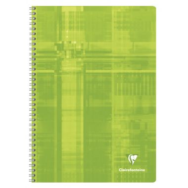 Reliure intégrale 100 pages CLAIREFONTAINE, format A4, seyès, papier 90g