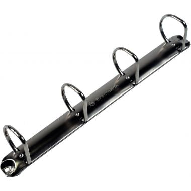Classeur personnalisable KREACOVER format A4+, 4 anneaux diamètre 60 mm, blanc