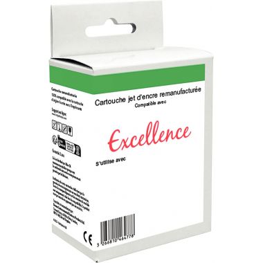 Excellence pack de 4 cartouches jet d'encre noire, cyan, magenta et jaune compatible HP 364 (N9J73AE)