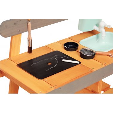 Janod - Cuisine d'extérieur en bois Muddy Lab - J06632