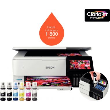 Multifonction jet d'encre Epson EconTank ET8500 A4