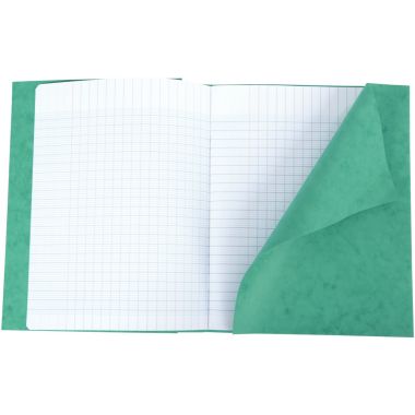 lot de 10 Protège-cahier 2 grands rabats format 18 x 22 cm carte lustrée coloris vert