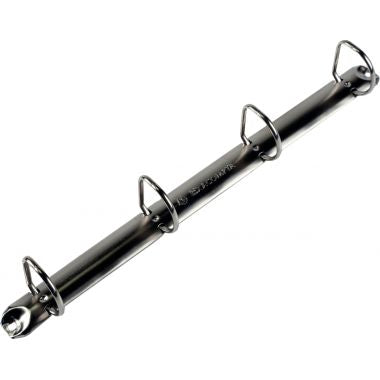 Classeur personnalisable KREACOVER format A4+, 4 anneaux diamètre 20 mm, blanc