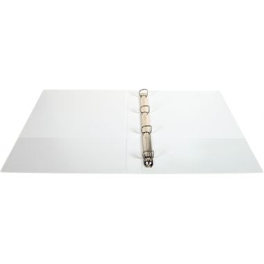 Classeur personnalisable KREACOVER format A4+, 4 anneaux diamètre 20 mm, blanc