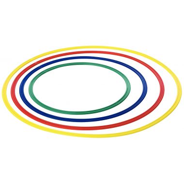 Lot de 4 cerceaux plats 4 diamètres assortis : 35, 50, 60 et 70 cm