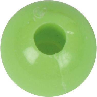 Pot de 100 grammes de perles rondes en plastique Fluo